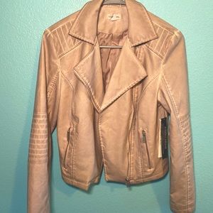 Brand New Tribal Jeans leather jacket